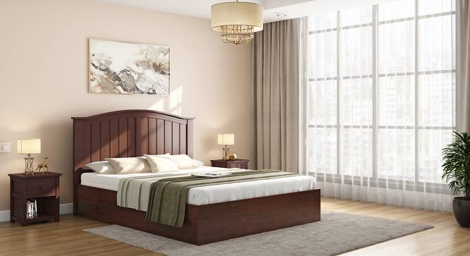 Wichita Storage Bed (Wooden Finish)