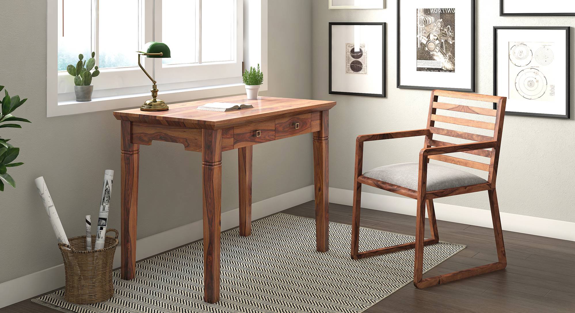 Malabar Compact Study Table